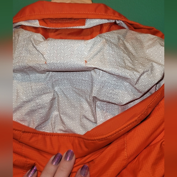 Marmot Women's PreCip Eco Jacket Orange Large - Picture 11 of 15